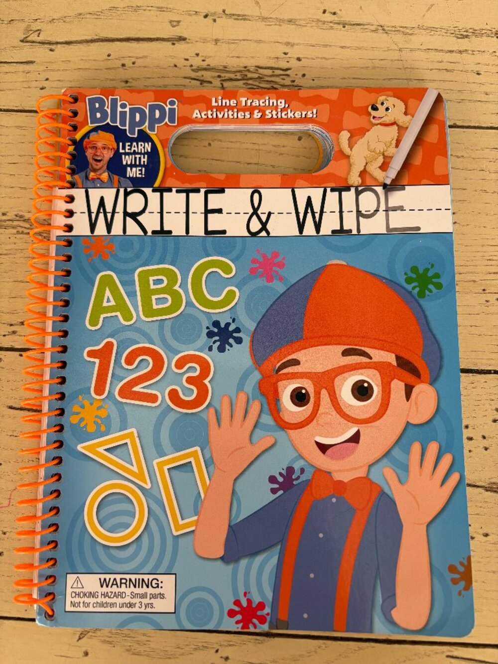 Blippi: Write and Wipe